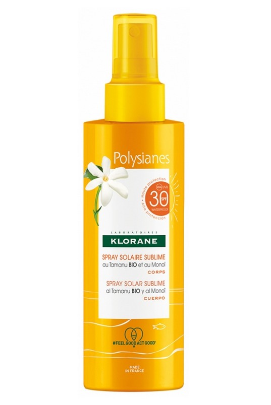 Klorane Polysianes SPF 30 Spray Solaire Sublime 200ml 
